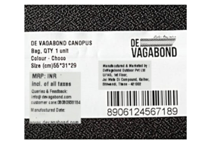 De Vagabond Duffle Trolley with wheels 1pic - Image 2